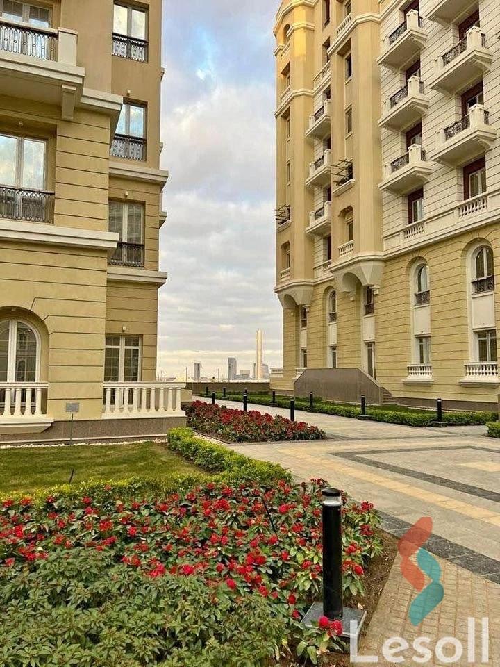 شقة بحديقة للبيع بمساحة 165 متر و 3 غرف في العاصمة الإدارية القاهرة