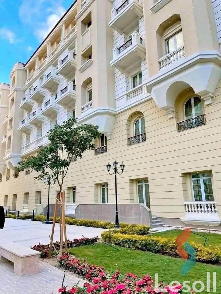 شقة بحديقة للبيع بمساحة 165 متر و 3 غرف في العاصمة الإدارية القاهرة