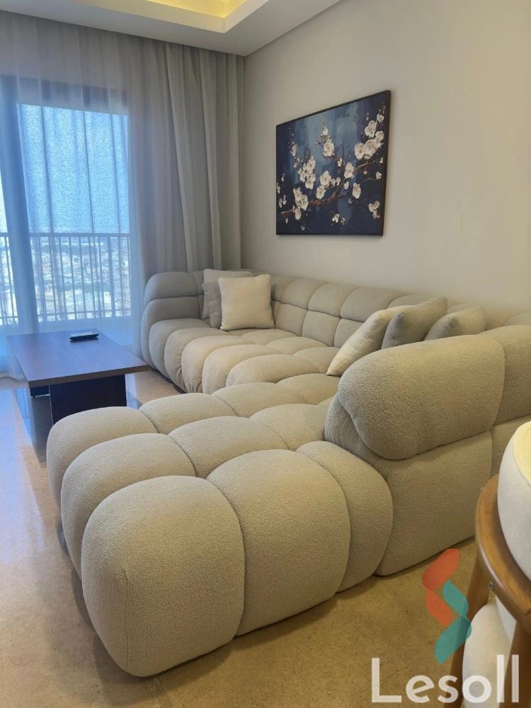 شقة للايجار الشهري بمساحة 105 متر و غرفتان في الشيخ زايد الجيزة