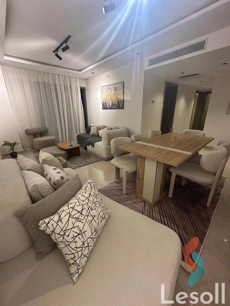 شقة للايجار الشهري بمساحة 135 متر و غرفتان في الشيخ زايد الجيزة