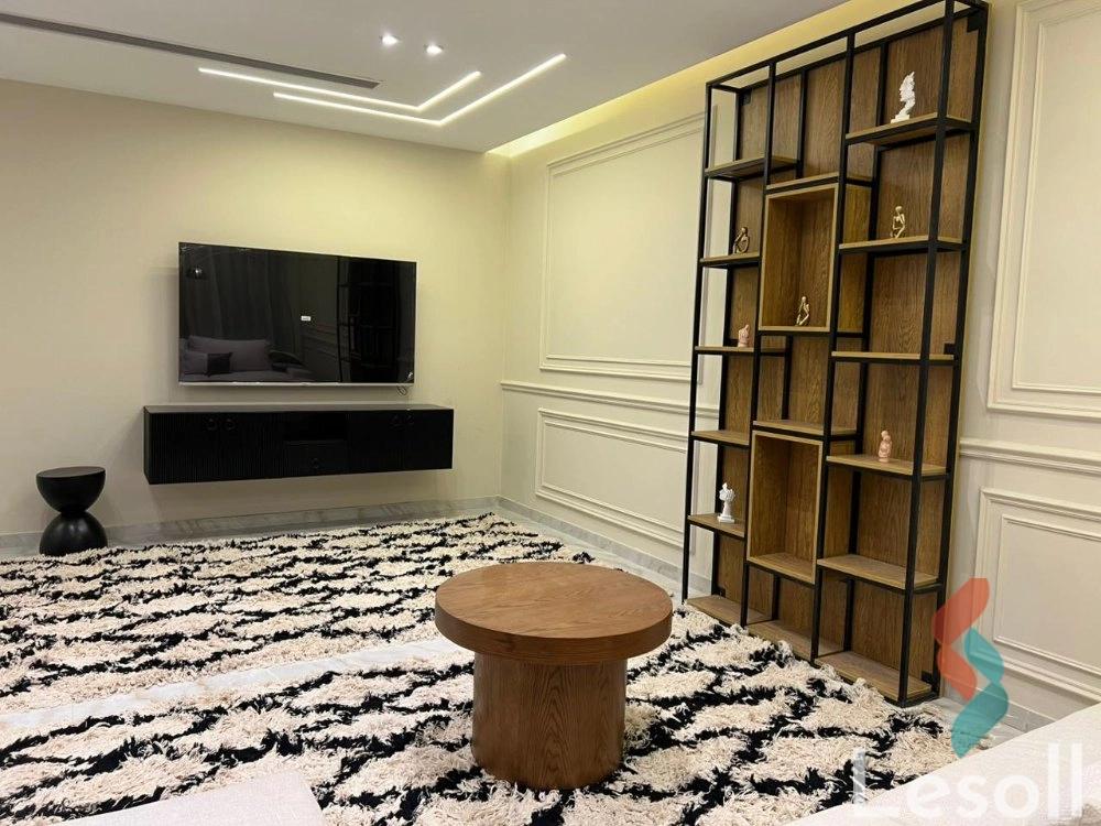 Apartment for monthly rent with an area 205 meters and 3 rooms in New Cairo Cairo