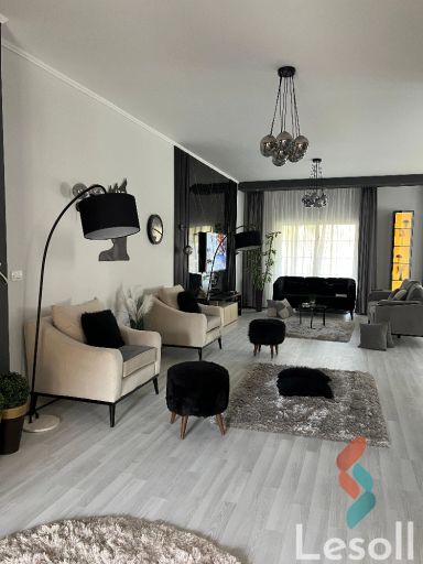 Twin house for monthly rent with an area 450 meters and 3 rooms in Madinty Cairo