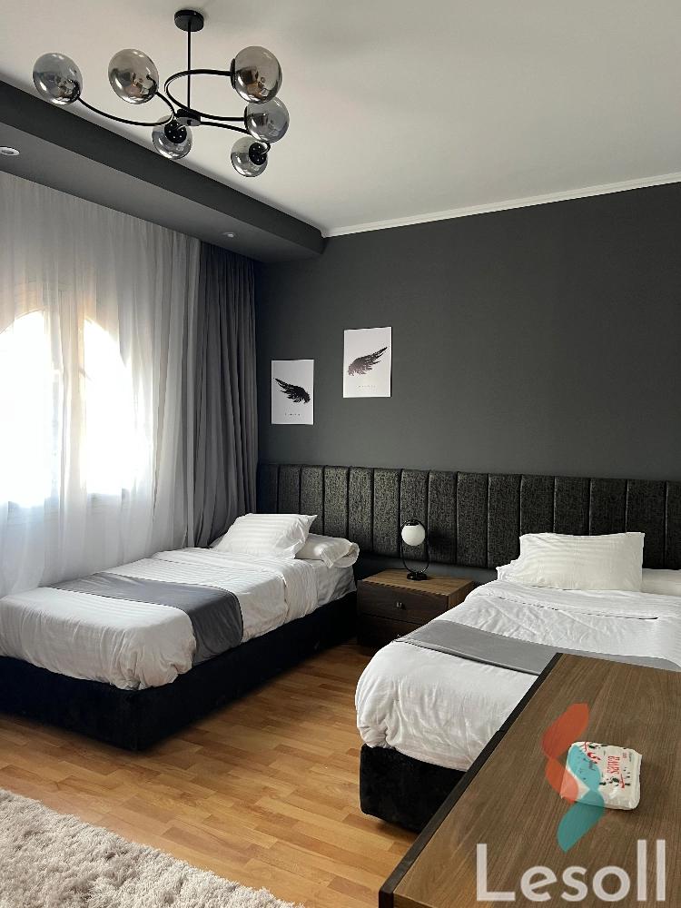 Twin house for monthly rent with an area 450 meters and 3 rooms in Madinty Cairo