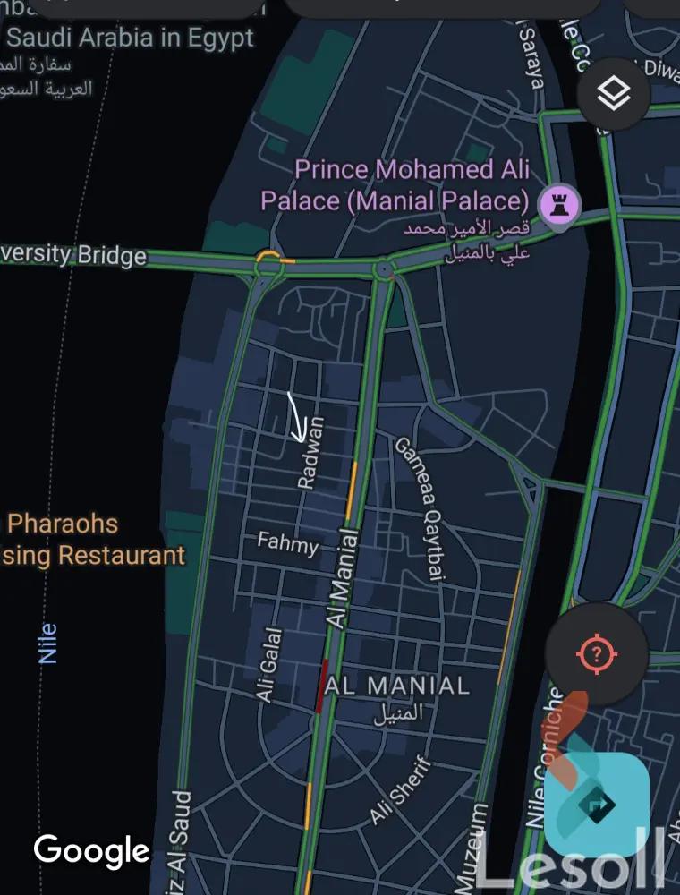 Apartment for sale with an area 200 meters and 4 rooms in Manyal Cairo