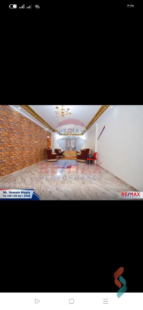 Apartment for sale with an area 150 meters and 3 rooms in Al Mandara Alexandria