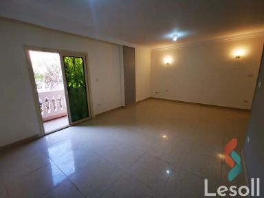 Apartment with garden for monthly rent with an area 155 meters and 3 rooms in October 6 Giza