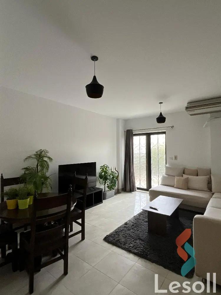 شقة بحديقة للايجار الشهري بمساحة 95 متر و غرفة واحدة في القاهرة الجديدة القاهرة