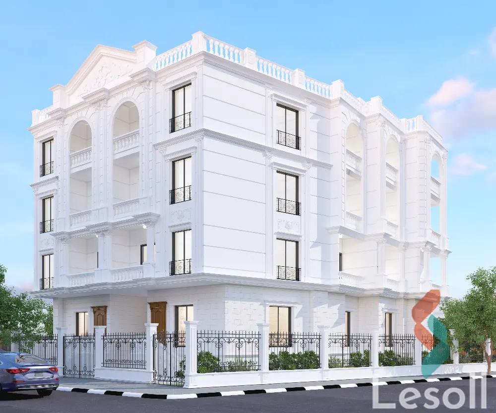 شقة بحديقة للبيع بمساحة 225 متر و 3 غرف في القاهرة الجديدة القاهرة