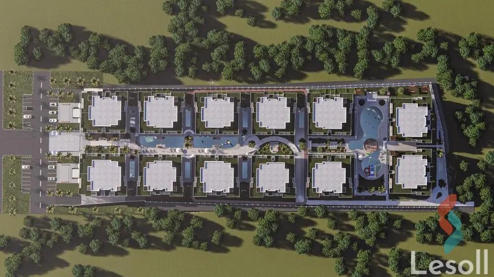 Chalet for sale with an area 55 meters and 1 room in El Hamam Matrouh