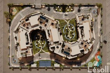 Apartment with garden for sale with an area 150 meters and 3 rooms in Cheikh Zayed Giza