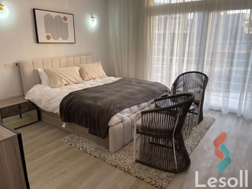 شقة بحديقة للبيع بمساحة 147 متر و 3 غرف في العاصمة الإدارية القاهرة