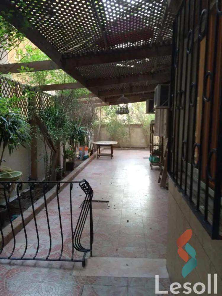 Apartment with garden for sale with an area 395 meters and 5 rooms in Maadi Cairo