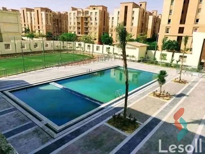 شقة بحديقة للبيع بمساحة 120 متر و غرفتان في حدائق اكتوبر الجيزة - كل الصور