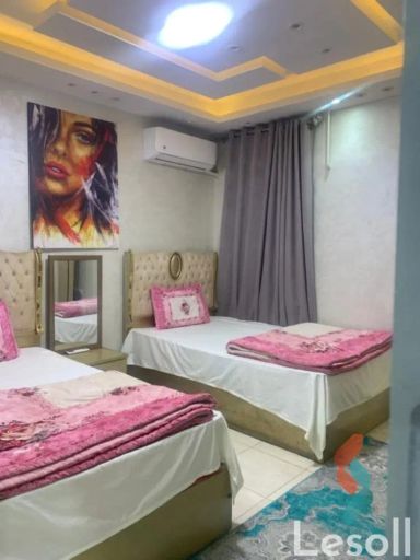 Hotel Apartment for monthly rent with an area 120 meters and 2 room in Mohandessin Giza