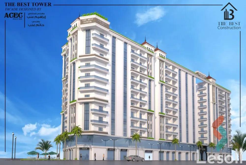 Apartment for sale with an area 151 meters and 3 rooms in El Montaza Alexandria