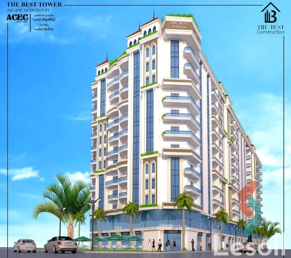 Apartment for sale with an area 151 meters and 3 rooms in El Montaza Alexandria