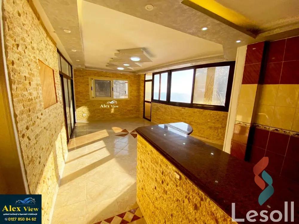 Apartment for sale with an area 100 meters and 3 rooms in Al Mandara Alexandria