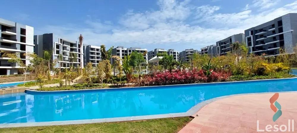 Apartment with garden for sale with an area 156 meters and 3 rooms in October 6 Giza