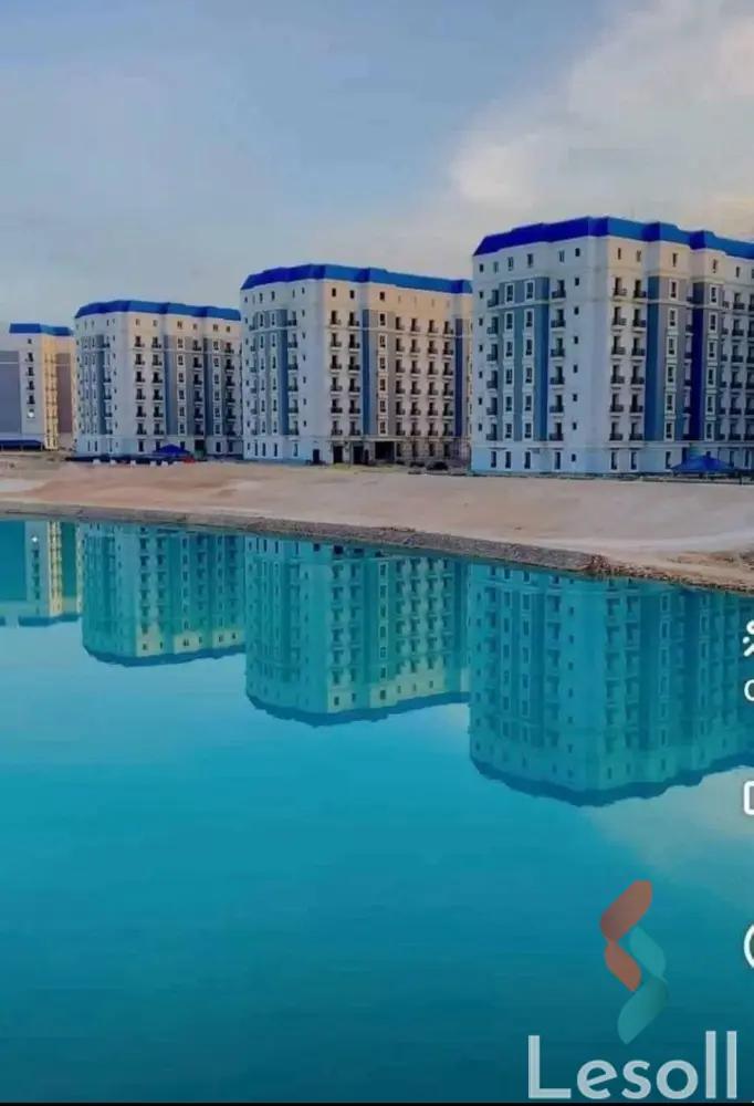 شقة فندقية للبيع بمساحة 100 متر و غرفتان في الساحل الشمالي الاسكندرية