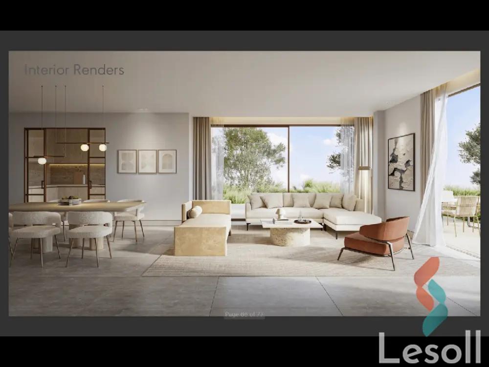 شقة فندقية للبيع بمساحة 145 متر و غرفتان في الشيخ زايد الجيزة