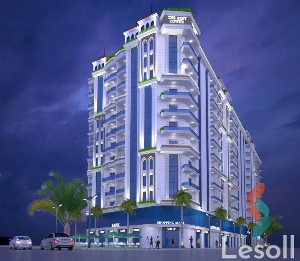 Apartment for sale with an area 143 meters and 3 rooms in El Montaza Alexandria