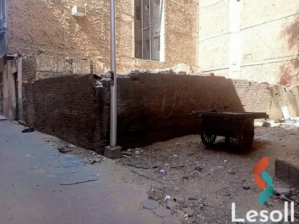 Building land for sale with an area 165 meters in Bab al-Shereia Cairo - All Images