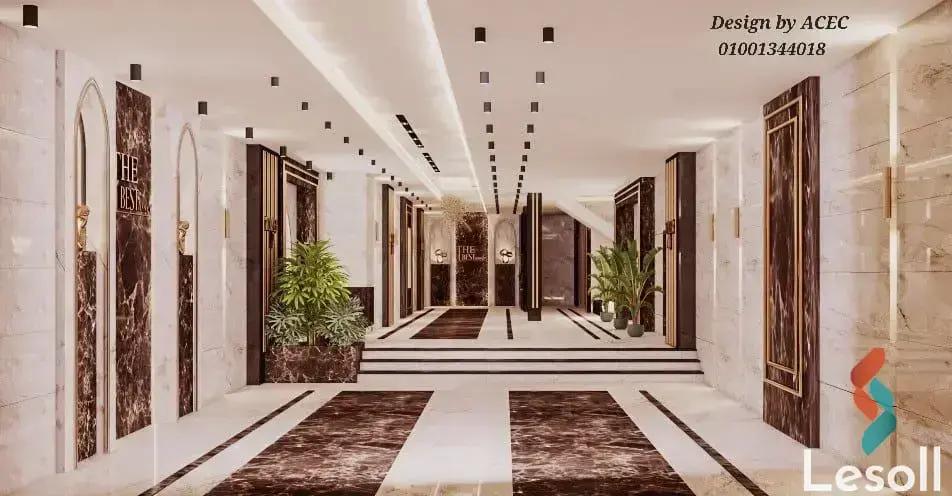 Apartment for sale with an area 143 meters and 3 rooms in El Montaza Alexandria