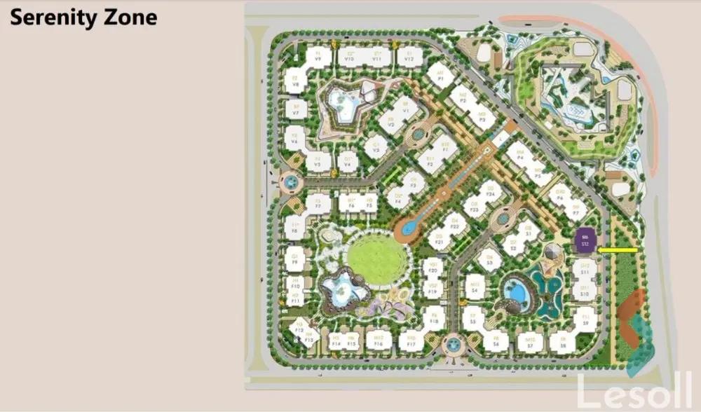 Apartment for sale with an area 136 meters and 2 room in 5th Settlement Cairo - All Images