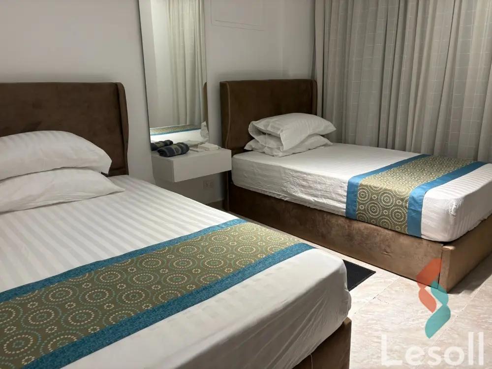 Hotel Apartment for monthly rent with an area 110 meters and 2 room in Madinty Cairo