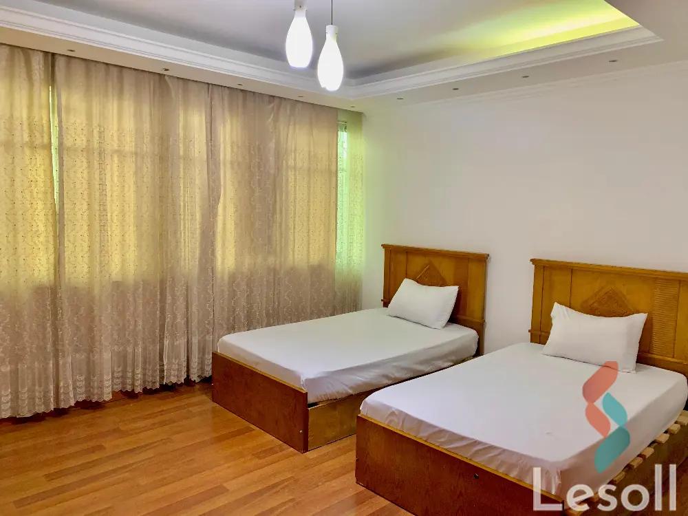 شقة فندقية للايجار اليومي بمساحة 200 متر و 3 غرف في المهندسين الجيزة