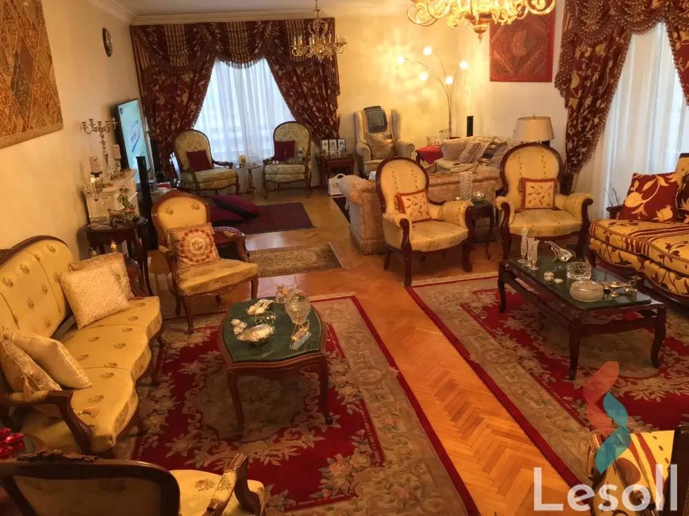 Apartment for sale with an area 210 meters and 3 rooms in Heliopolis Cairo