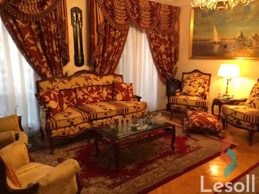 Apartment for sale with an area 210 meters and 3 rooms in Heliopolis Cairo