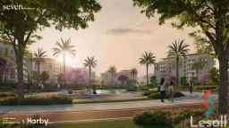 شقة للبيع 157 متر في كمبوند سفن ريسدنس seven residence by Harby Group