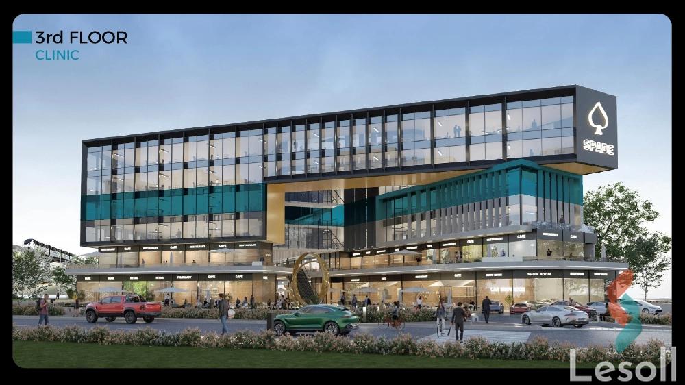 Clinic for sale with an area 50 meters in October 6 Giza