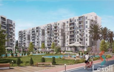 شقة للبيع بمساحة 125 متر و غرفتان في العاصمة الإدارية القاهرة