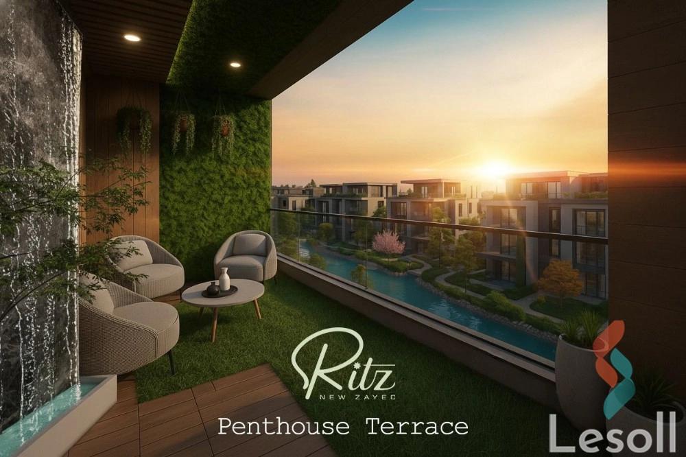 Penthouse for sale with an area 216 meters and 3 rooms in October 6 Giza