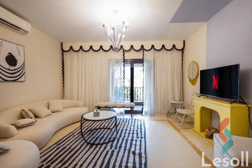 Apartment for monthly rent with an area 220 meters and 3 rooms in 5th Settlement Cairo