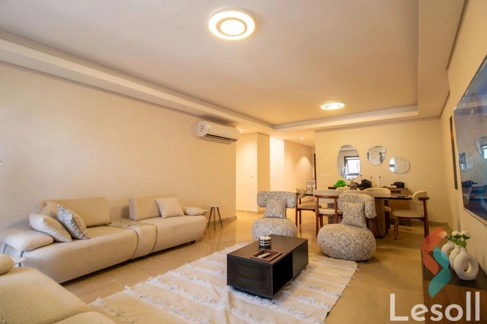 Apartment for monthly rent with an area 211 meters and 4 rooms in New Cairo Cairo