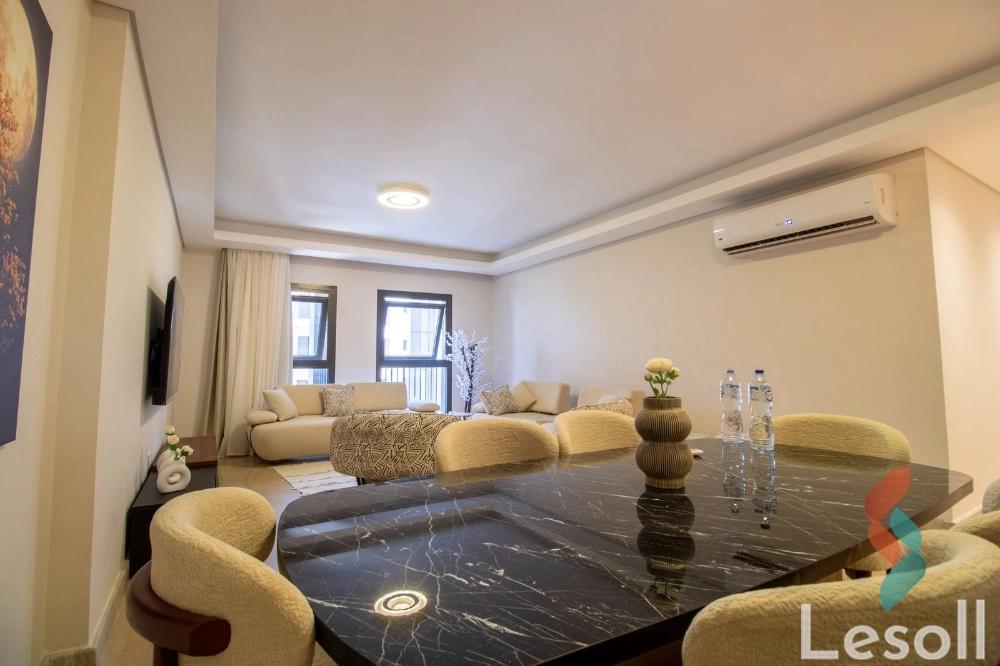 Apartment for monthly rent with an area 211 meters and 4 rooms in New Cairo Cairo