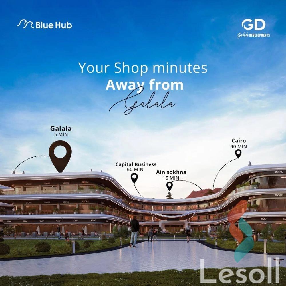 Mall for sale with an area 25,000 meters in Ain Sokhna Suez