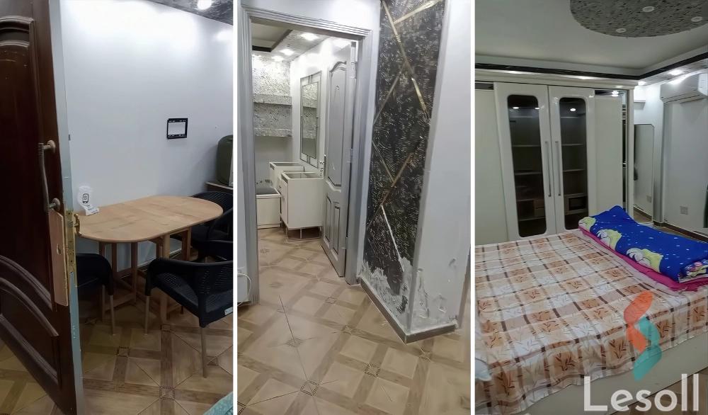 شقة للايجار الشهري بمساحة 125 متر و غرفتان في 6 اكتوبر الجيزة