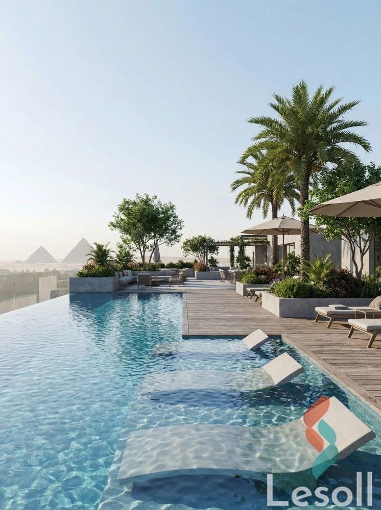 Hotel Apartment for sale with an area 60 meters and 1 room in October 6 Giza