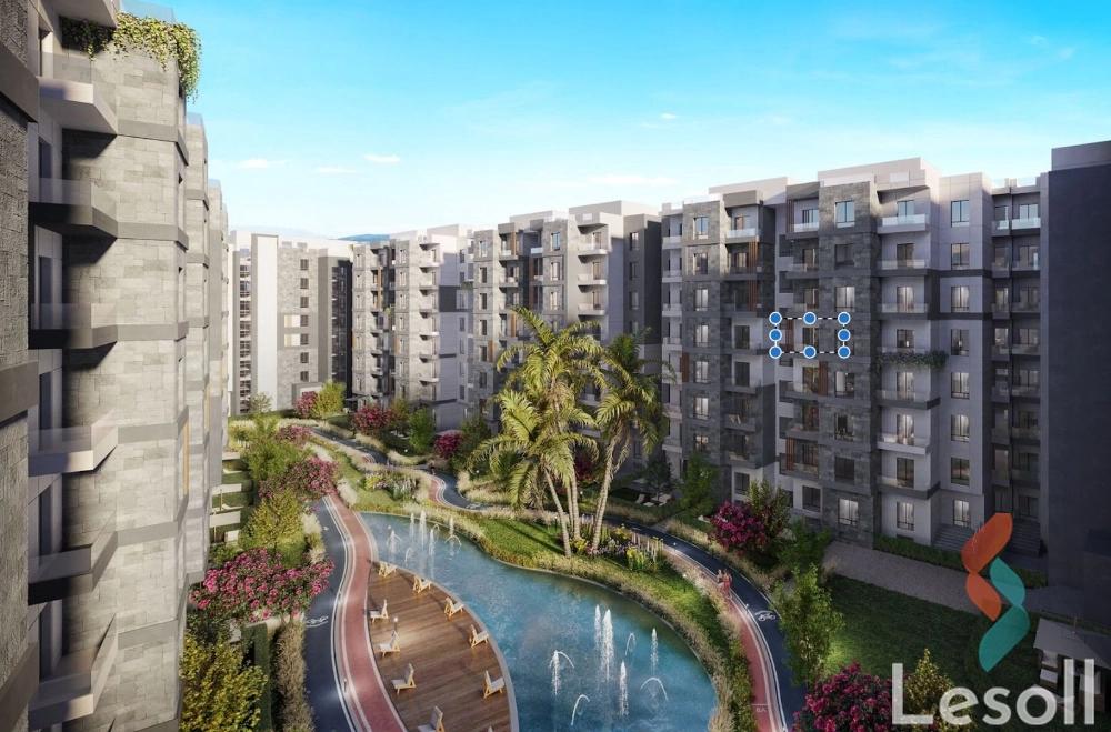 شقة للبيع بمساحة 125 متر و غرفتان في العاصمة الإدارية القاهرة