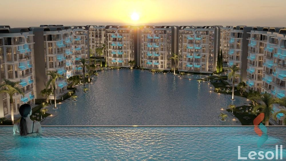 شقة للبيع بمساحة 130 متر و غرفتان في العاصمة الإدارية القاهرة