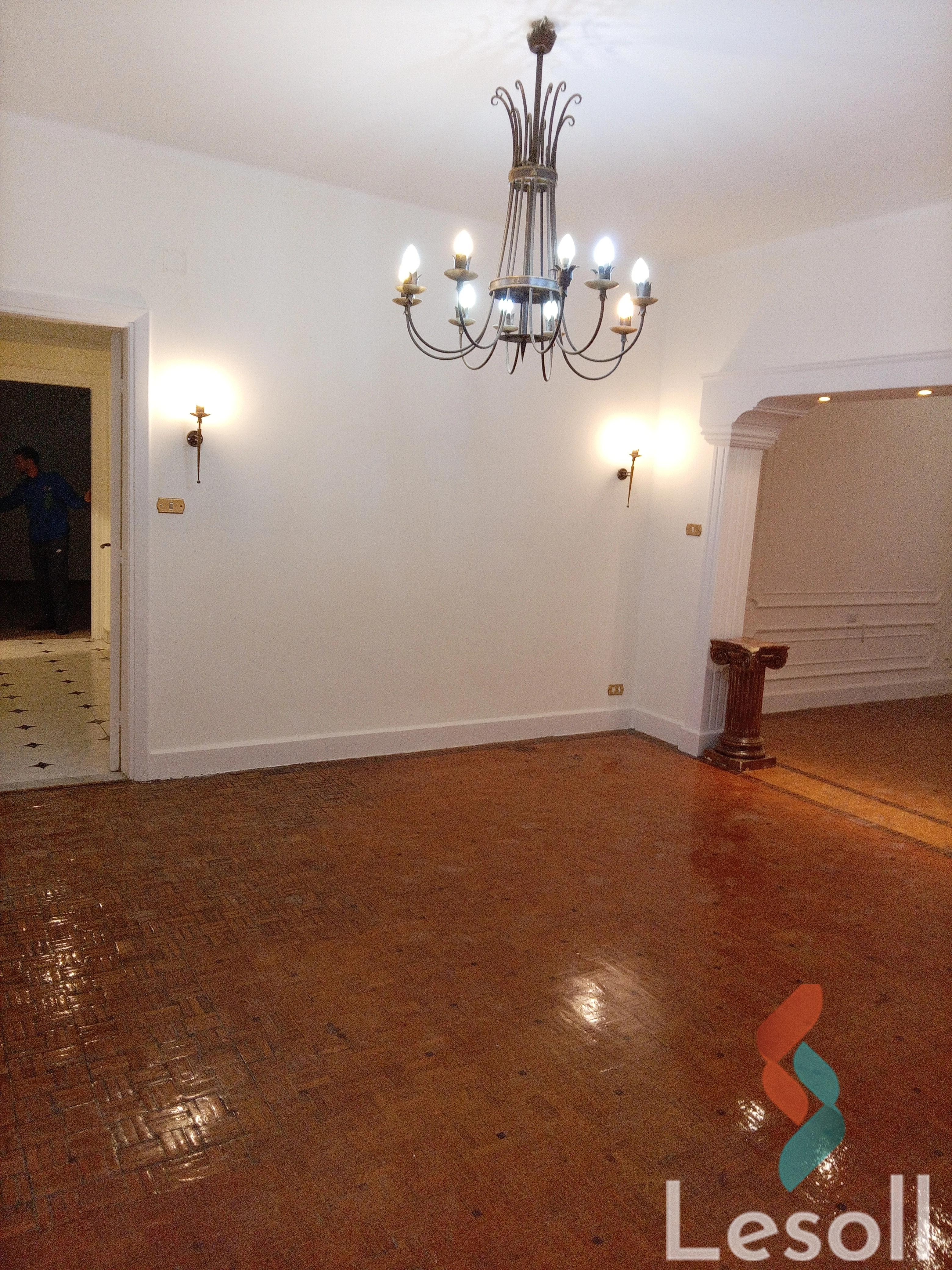 شقة للايجار السنوي بمساحة 120 متر و غرفتان في المنيل القاهرة