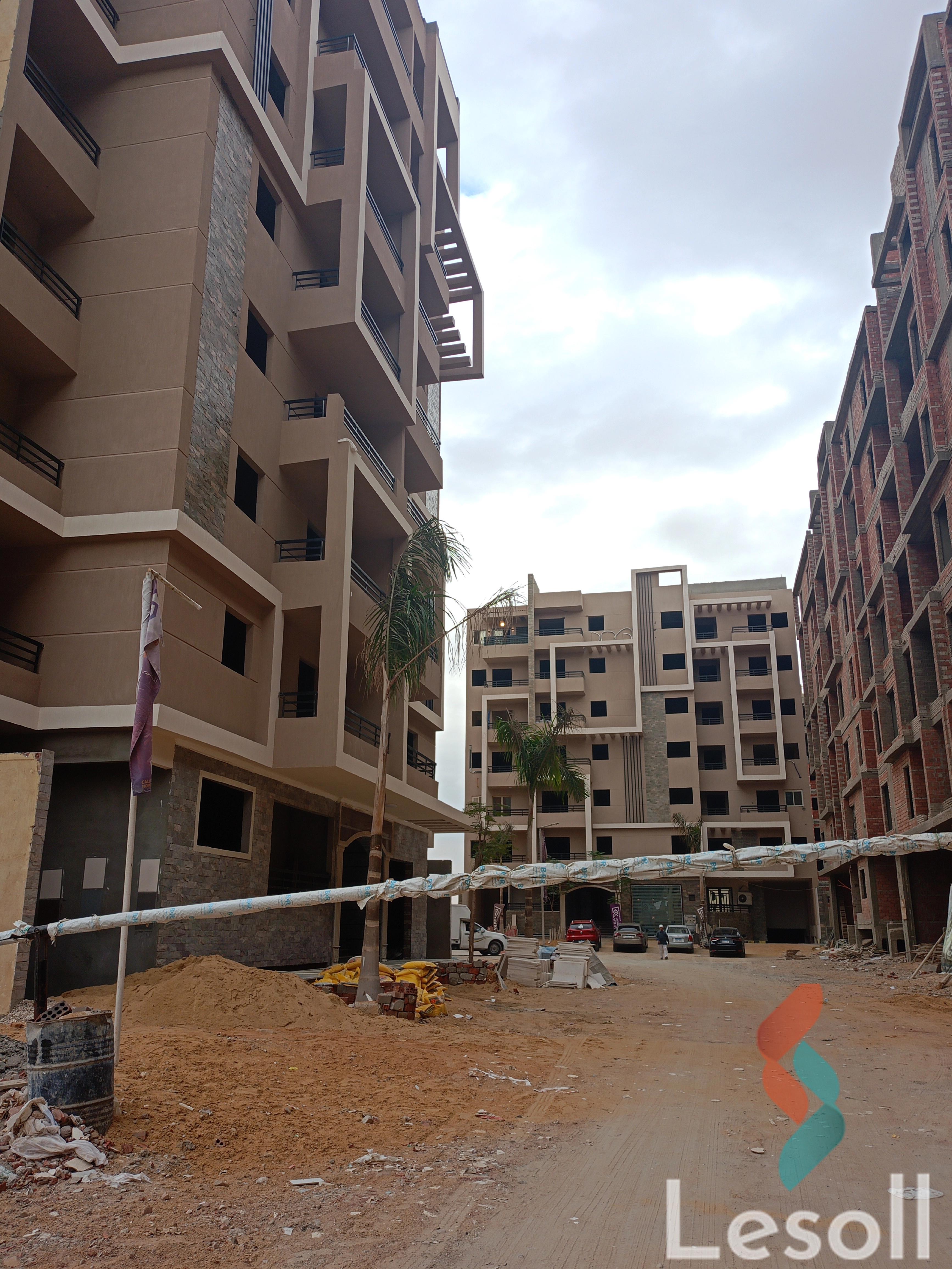 شقة للبيع بمساحة 125 متر و غرفتان في هيليوبوليس الجديدة القاهرة