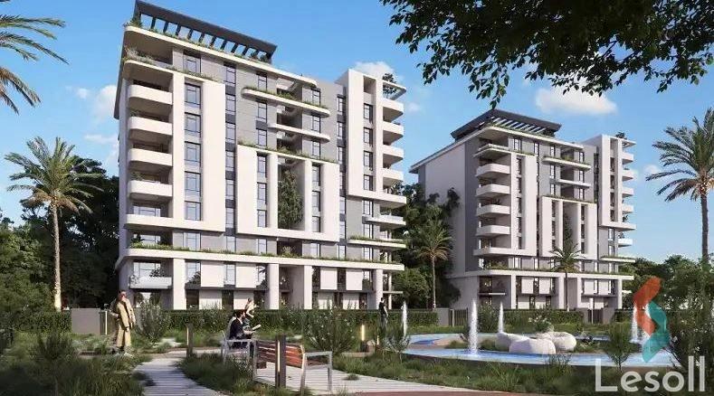 شقة للبيع بمساحة 112 متر و غرفتان في العاصمة الإدارية القاهرة