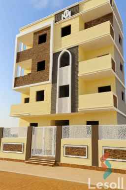 شقه تلات تربع تشطيب للبيع 1450م امام هايبر وان مباشرا