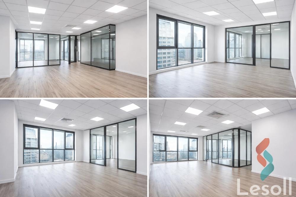 مكتب للايجار الشهري بمساحة 200 متر في العاشر من رمضان الشرقية