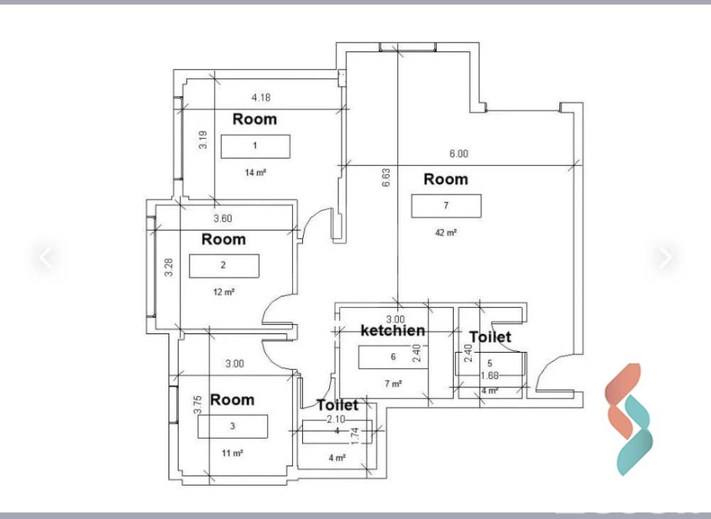 شقة للبيع بمساحة 145 متر و 3 غرف في القاهرة الجديدة القاهرة